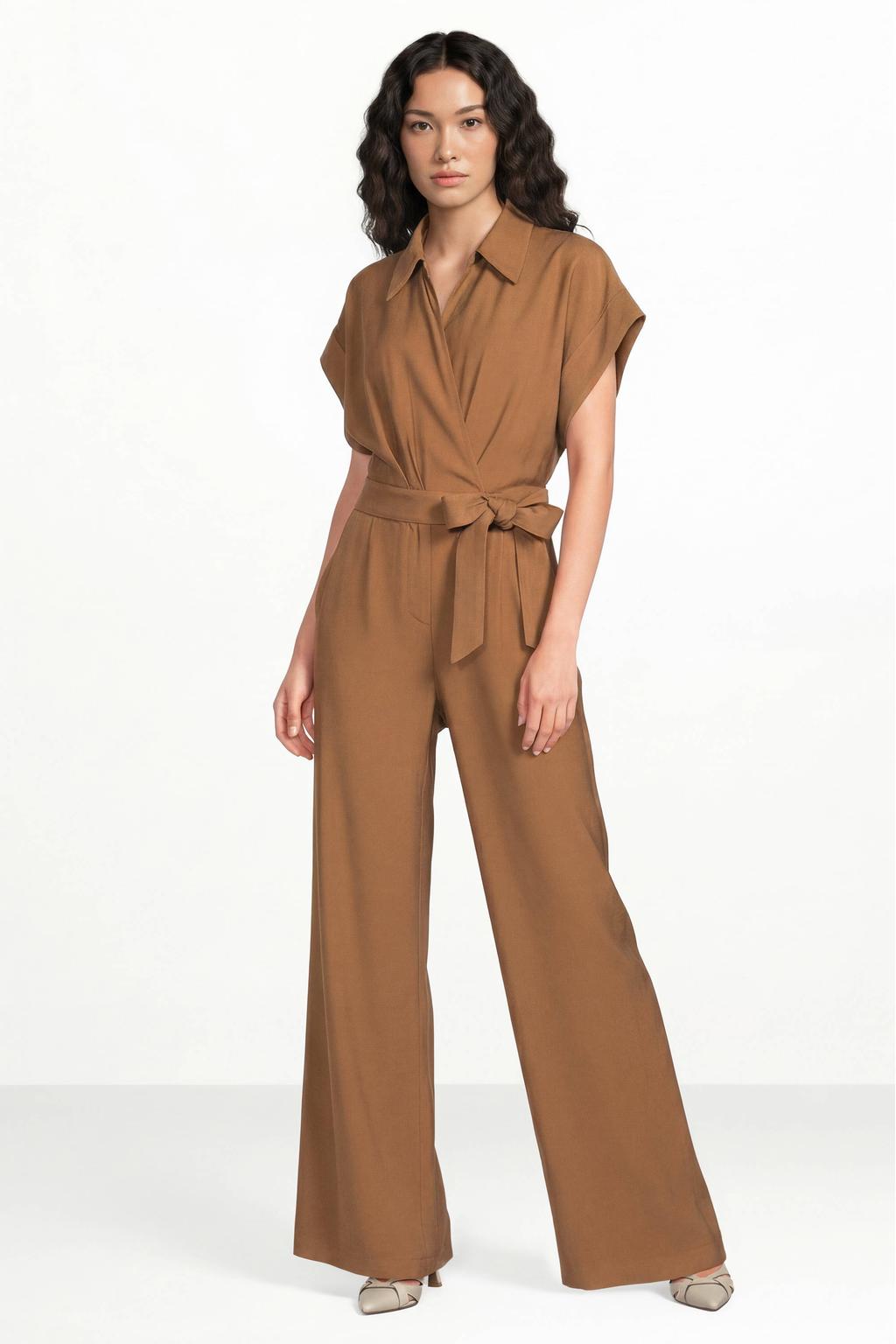 Suncoo jumpsuit bruin
