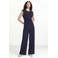 Suncoo gestreepte jumpsuit beige