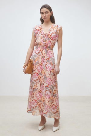 maxi jurk multi
