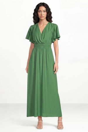 maxi jurk groen