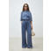 Suncoo blouse medium blue denim