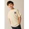 Tumble 'n Dry T-shirt met backprint beige
