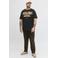 JACK & JONES PLUS SIZE regular T-shirt Plus Size zwart