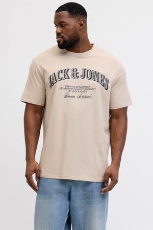 regular T-shirt Plus Size beige