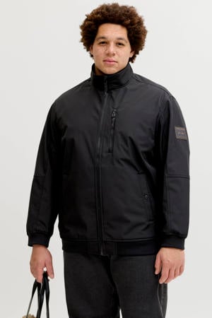 softshell tussenjas - zwart