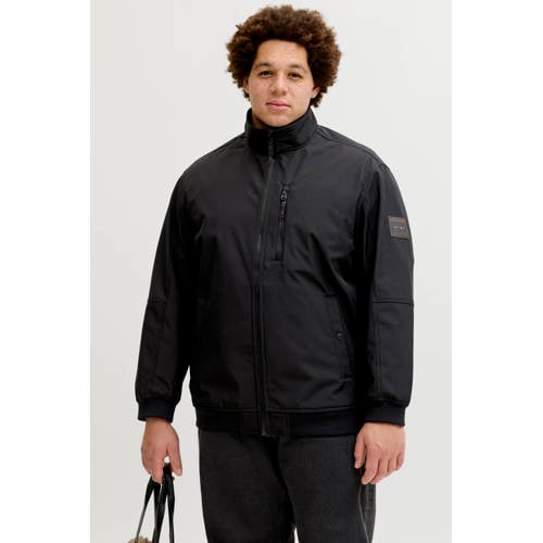 JACK & JONES PLUS SIZE bomberjack Plus Size zwart afbeelding