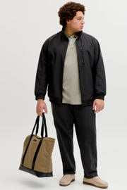 thumbnail: JACK & JONES PLUS SIZE softshell tussenjas - zwart