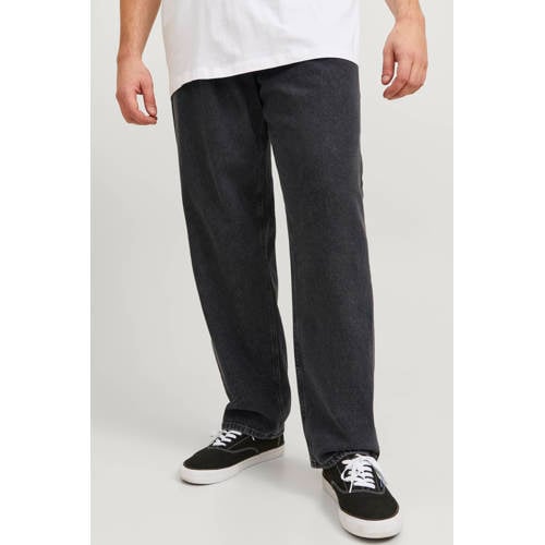 JACK & JONES PLUS SIZE JJICHRIS JJORIGINAL relaxed fit jeans black denim afbeelding