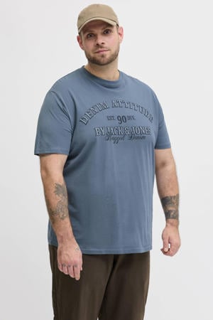 regular T-shirt Plus Size blauw