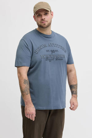 regular T-shirt Plus Size blauw
