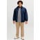 JACK & JONES PLUS SIZE softshell tussenjas - donkerblauw