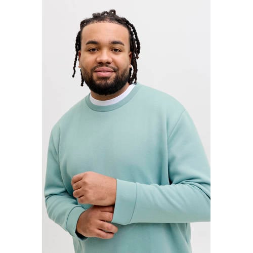 JACK & JONES PLUS SIZE sweater Plus Size turquoise afbeelding