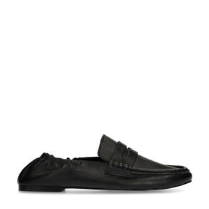 leren loafers zwart