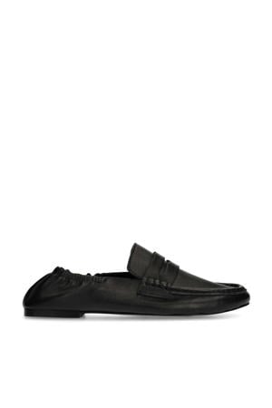 leren loafers zwart