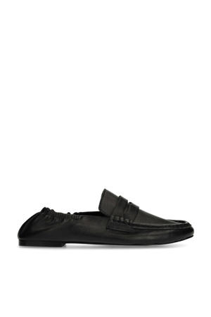 leren loafers zwart