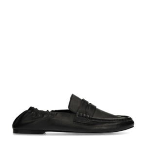 leren loafers zwart