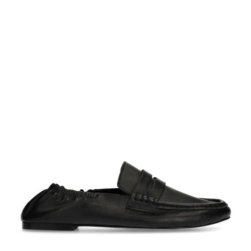 Sacha leren loafers zwart afbeelding