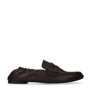 leren loafers bruin