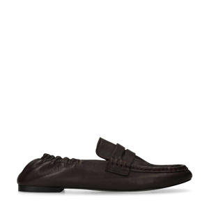 leren loafers bruin