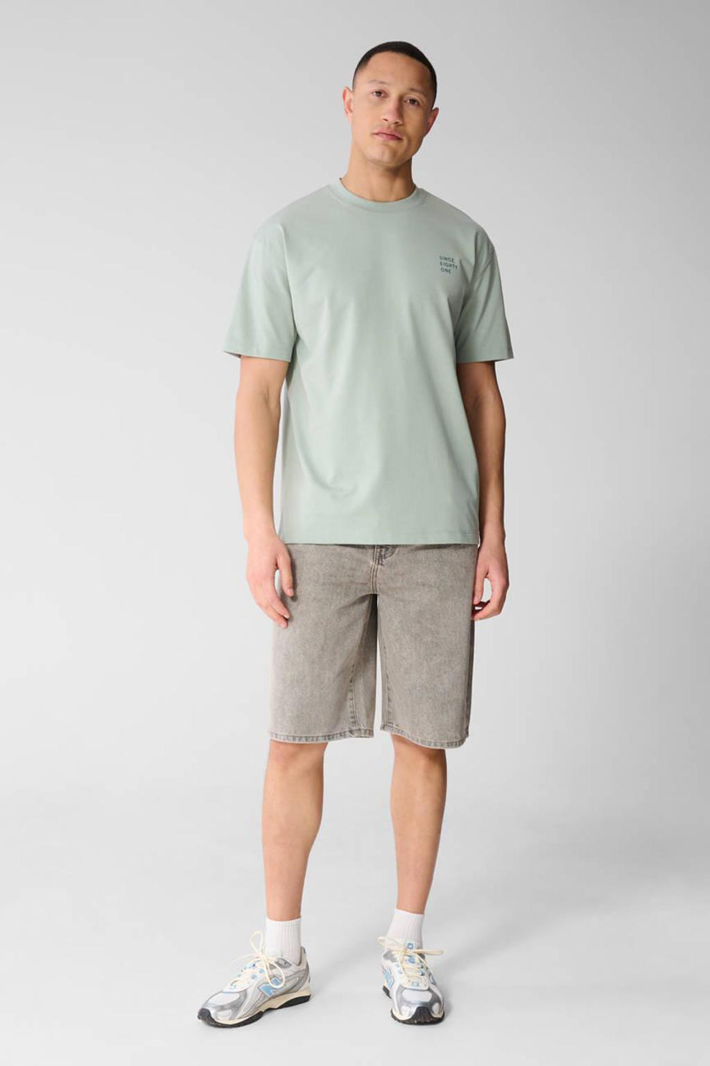Shoeby relaxed T-shirt lichtgroen