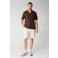 Shoeby katoenen regular fit overhemd - donkerbruin
