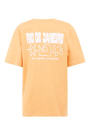 thumbnail: Shoeby T-shirt met backprint oranje