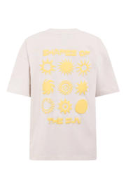 thumbnail: Shoeby T-shirt met backprint ecru