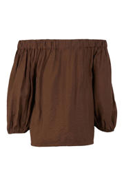 thumbnail: Shoeby off shoulder top donkerbruin