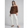 Shoeby off shoulder top donkerbruin