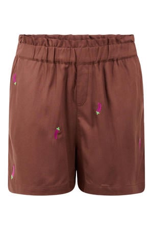 relaxed high waist casual short bruin