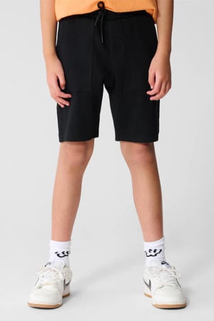 regular sweatshort zwart