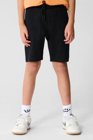 regular sweatshort zwart