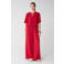 Shoeby wide leg high waist casual broek rood
