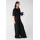 Shoeby wide leg high waist broek zwart