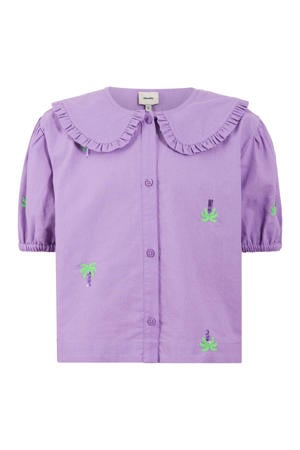 blouse paars
