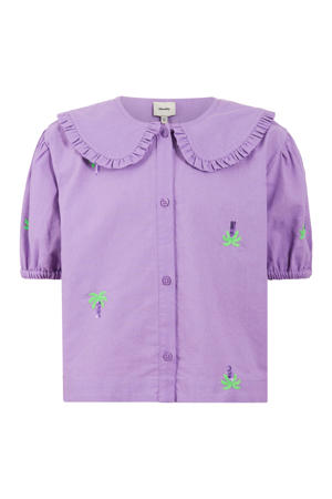 blouse paars