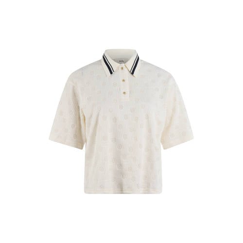 Shoeby polo ecru afbeelding