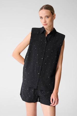 blouse zwart