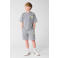 Shoeby regular waist sweatshort grijs