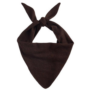triangle scarf Olive donkerbruin