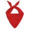 America Today triangle scarf Olive rood