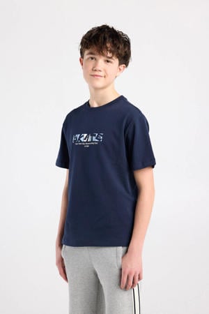T-shirt donkerblauw