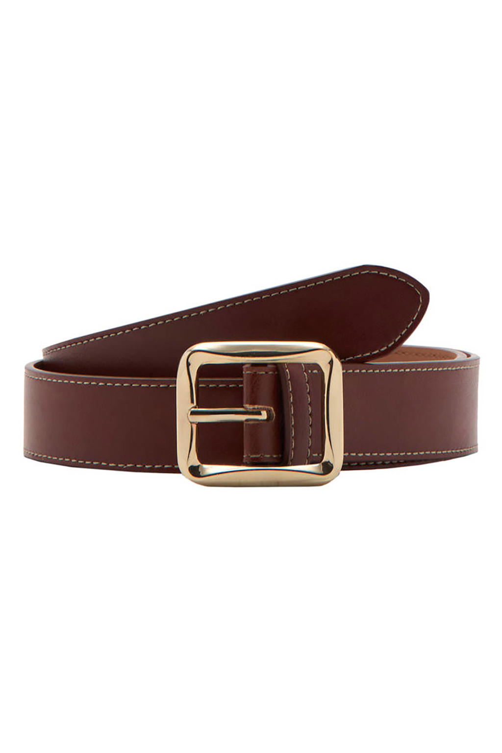 Mango riem bruin