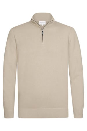 gebreide trui beige