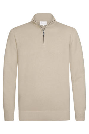 gebreide trui beige