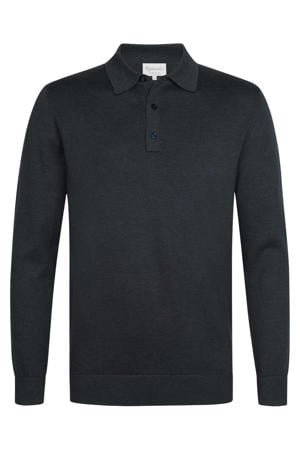 gebreide trui donkerblauw