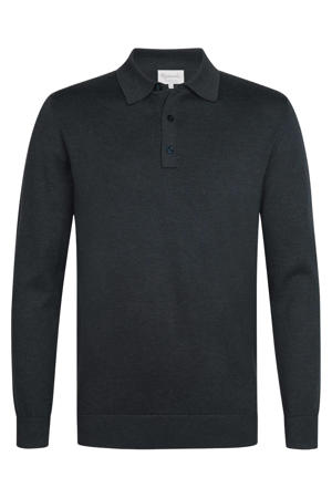 gebreide trui donkerblauw