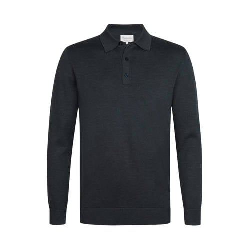 Michaelis gebreide trui donkerblauw afbeelding
