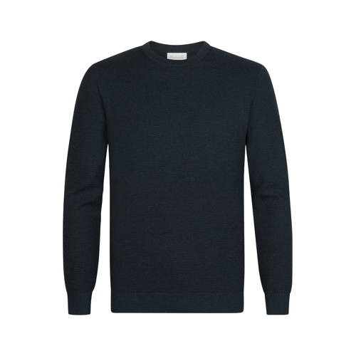 Michaelis gebreide trui donkerblauw afbeelding