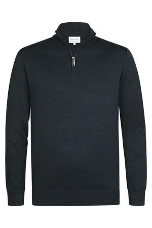 gebreide trui donkerblauw